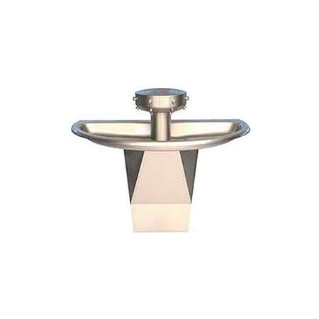 Bradley Bradley Corp Wash Fountain, Semi-Circular, Raising Vent, Series SN202, 4 Person S93-650